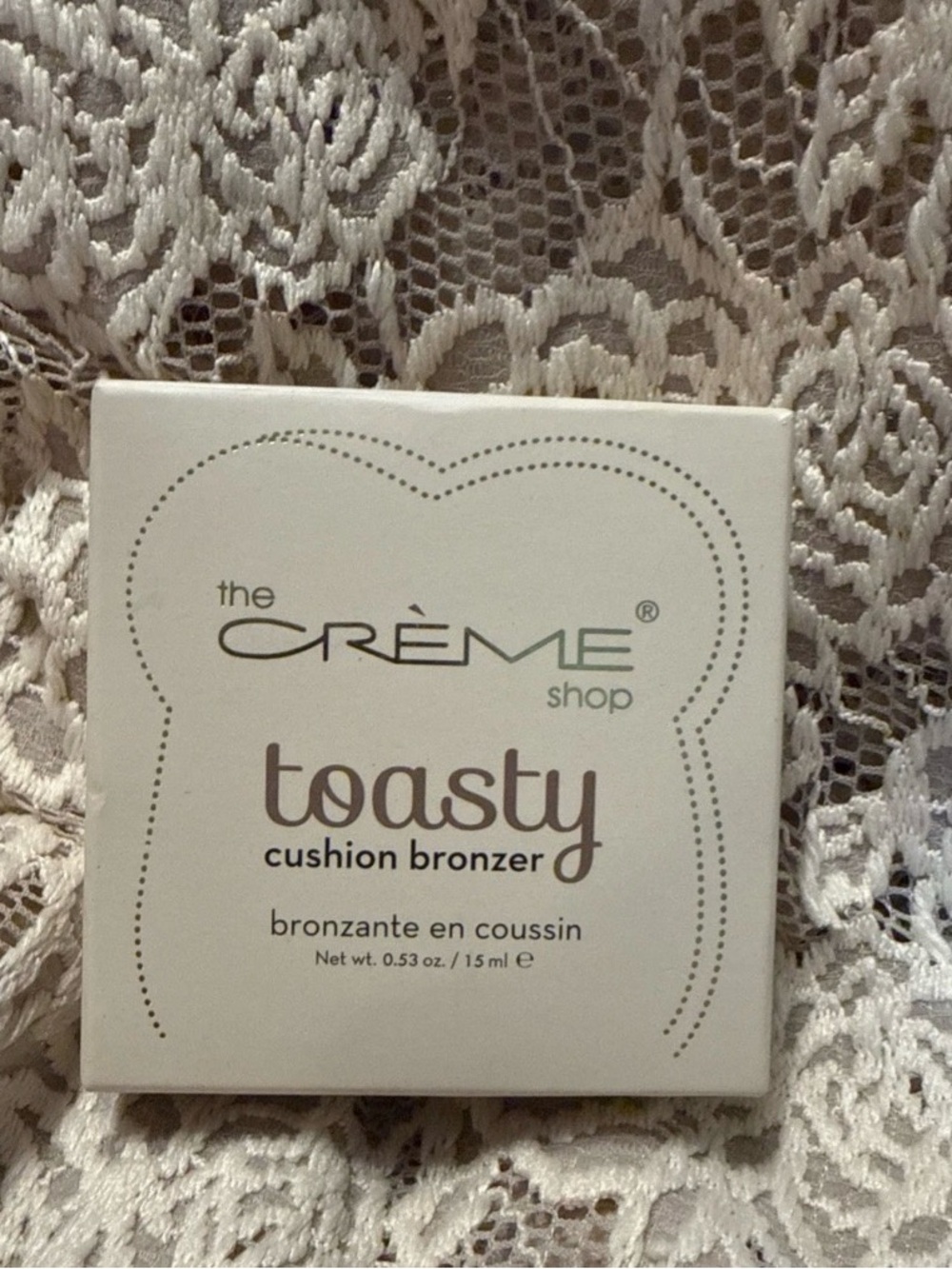 The CRÈME Shop Toasty Cushion Bronzer — Warm Brown